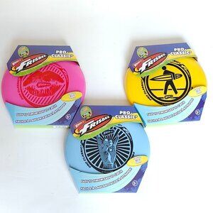 WHAM-O FRISBEE LOT of Three PRO CLASSIC BNIP WHAM-O FUN FACTORY